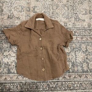 Cotton Collar Shirt 2T